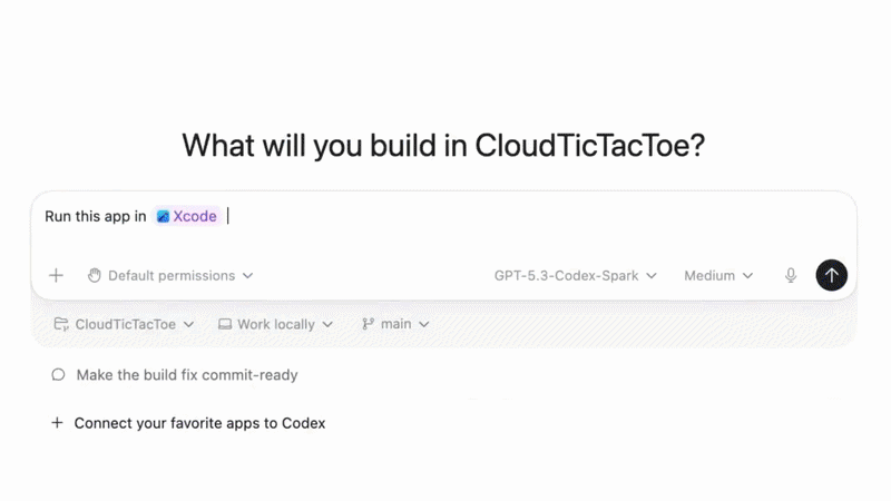 Codex computer use demo on macOS